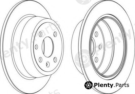  FERODO part DDF331 Brake Disc
