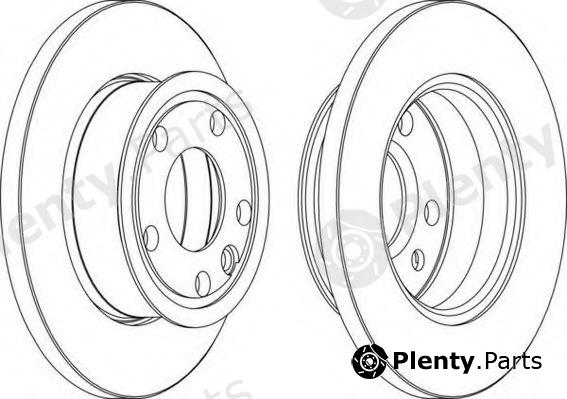  FERODO part DDF426-1 (DDF4261) Brake Disc