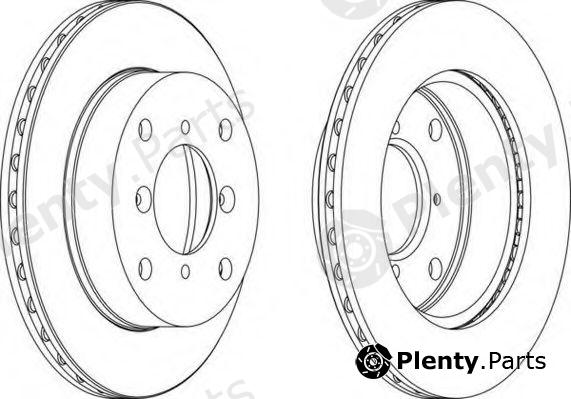  FERODO part DDF623 Brake Disc
