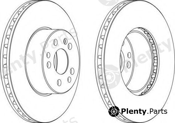  FERODO part DDF629 Brake Disc