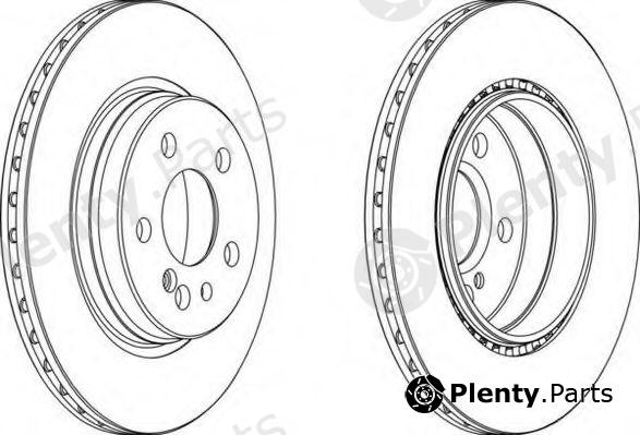  FERODO part DDF630 Brake Disc