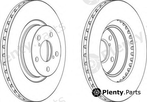 FERODO part DDF679 Brake Disc