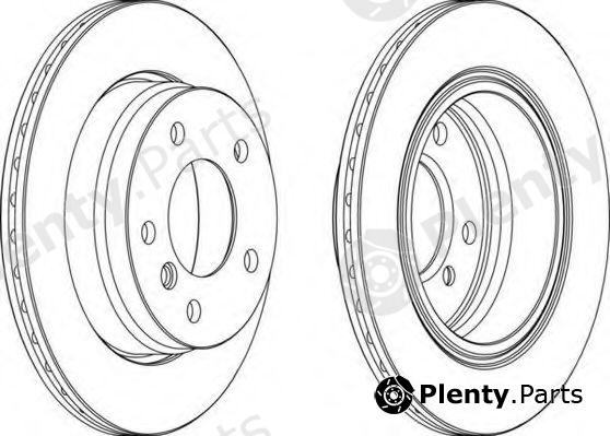  FERODO part DDF831 Brake Disc