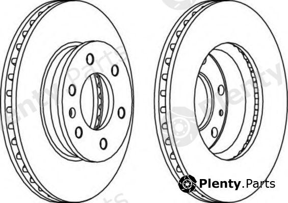  FERODO part FCR310A Brake Disc