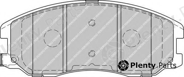  FERODO part FDB1934 Brake Pad Set, disc brake