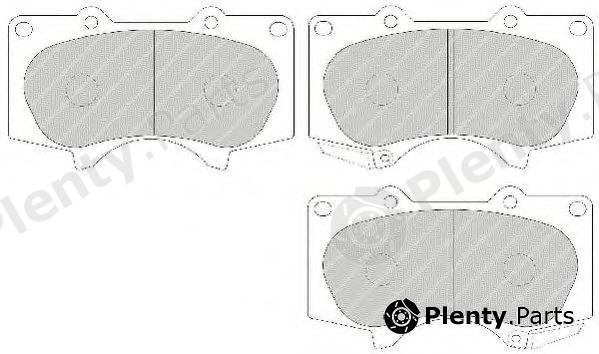  FERODO part FDB1698 Brake Pad Set, disc brake