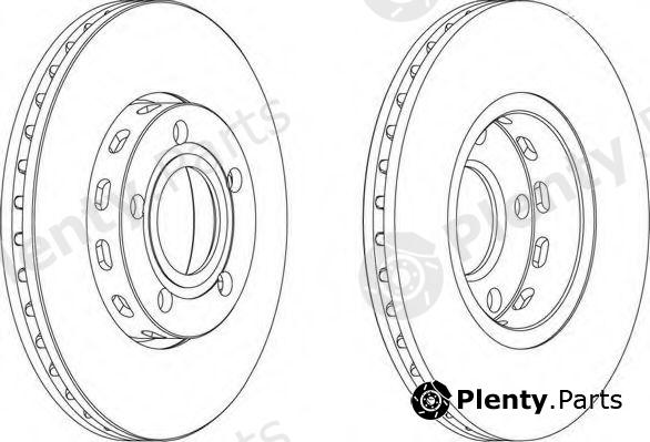  FERODO part DDF311 Brake Disc