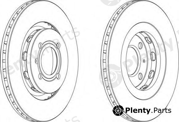  FERODO part DDF339 Brake Disc