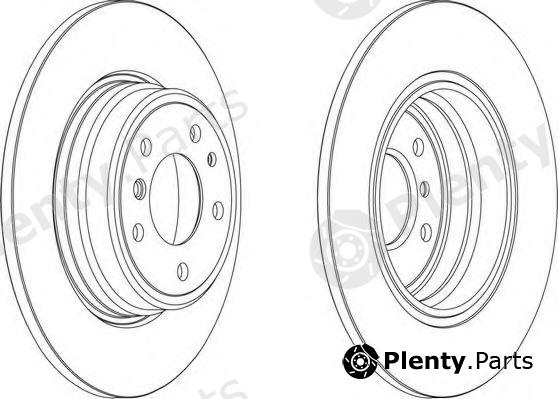  FERODO part DDF553 Brake Disc