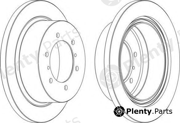  FERODO part DDF715 Brake Disc