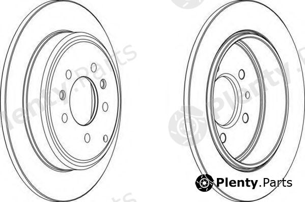 FERODO part DDF1115 Brake Disc