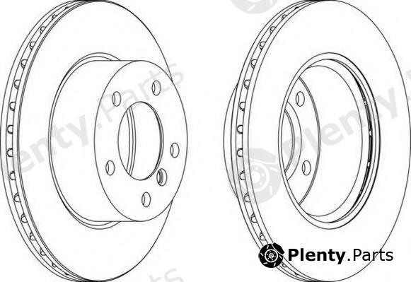  FERODO part DDF1228 Brake Disc
