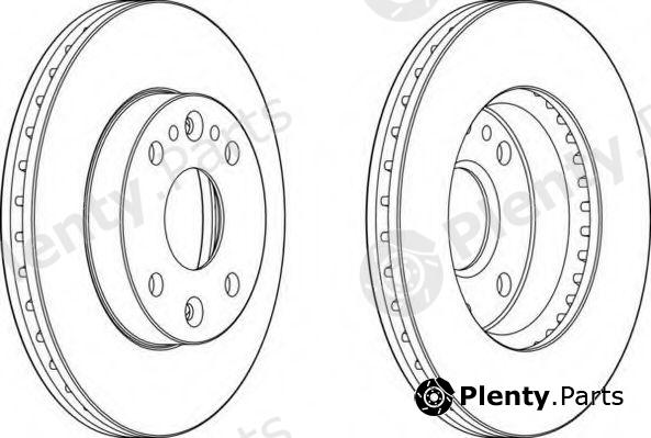  FERODO part DDF1391 Brake Disc