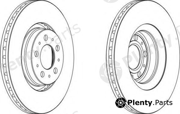  FERODO part DDF1426 Brake Disc
