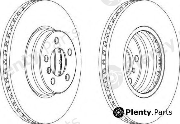  FERODO part DDF1436 Brake Disc