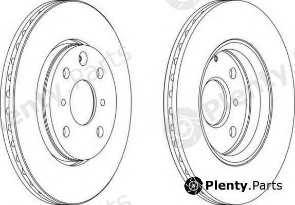  FERODO part DDF1527 Brake Disc