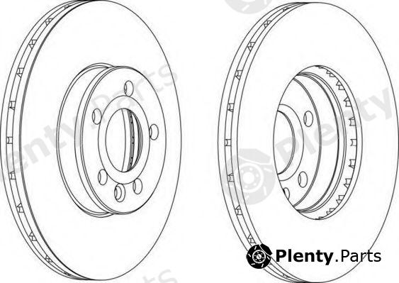  FERODO part DDF1559 Brake Disc