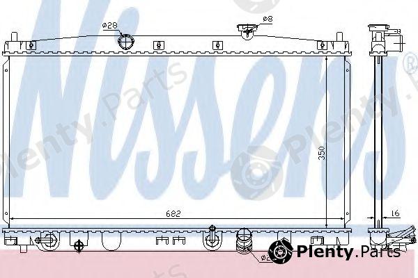  NISSENS part 68149 Radiator, engine cooling