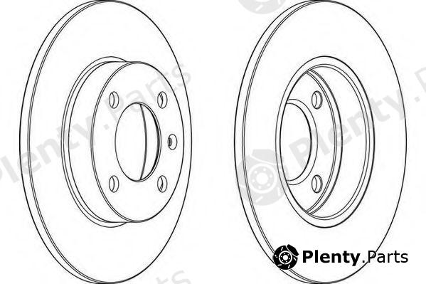  WAGNER part WGR00421 Brake Disc