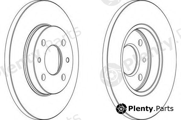  WAGNER part WGR01251 Brake Disc