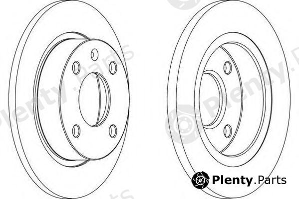  WAGNER part WGR02081 Brake Disc