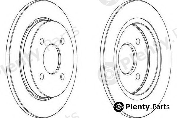  WAGNER part WGR0281-1 (WGR02811) Brake Disc