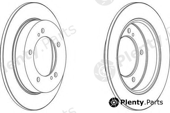  WAGNER part WGR0351-1 (WGR03511) Brake Disc