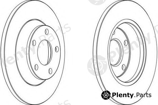  WAGNER part WGR0759-1 (WGR07591) Brake Disc