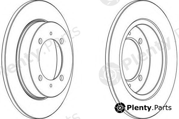  WAGNER part WGR0886-1 (WGR08861) Brake Disc