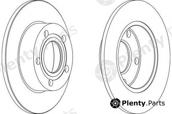 WAGNER part WGR09521 Brake Disc