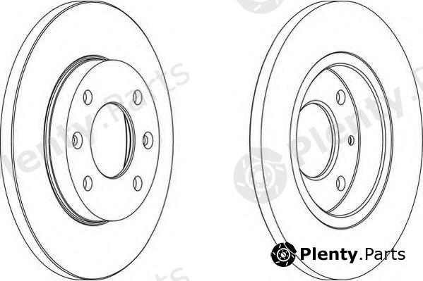  WAGNER part WGR0995-1 (WGR09951) Brake Disc