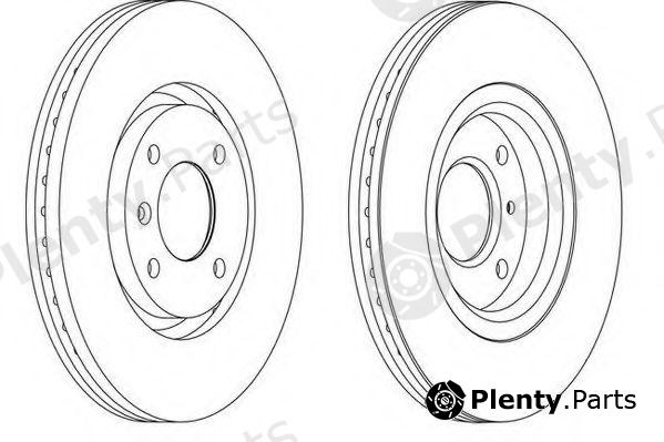  WAGNER part WGR11521 Brake Disc