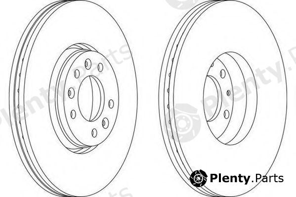  WAGNER part WGR1615-1 (WGR16151) Brake Disc
