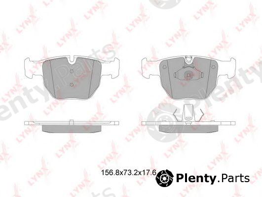  LYNXauto part BD-5010 (BD5010) Brake Pad Set, disc brake