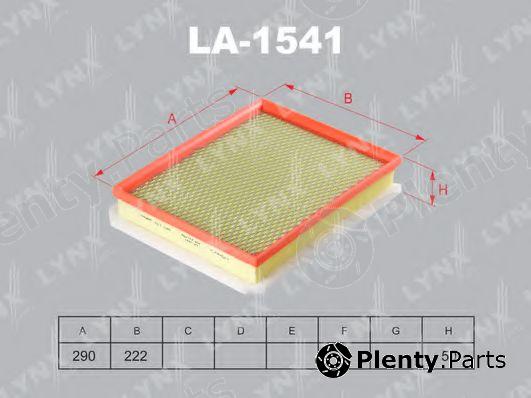  LYNXauto part LA-1541 (LA1541) Air Filter