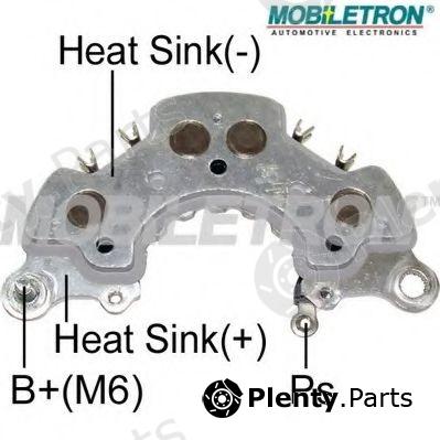  MOBILETRON part RH104 Rectifier, alternator
