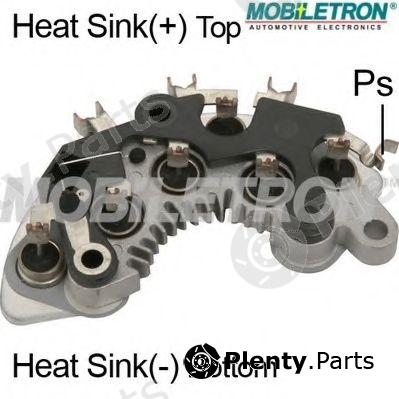  MOBILETRON part RD25A Rectifier, alternator