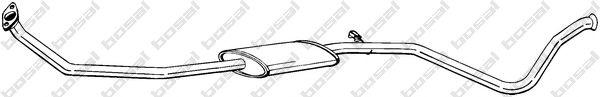  BOSAL part 292-215 (292215) Front Silencer