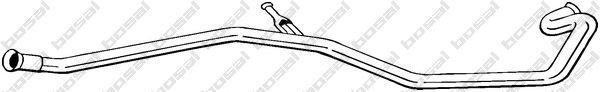  BOSAL part 910-105 (910105) Exhaust Pipe