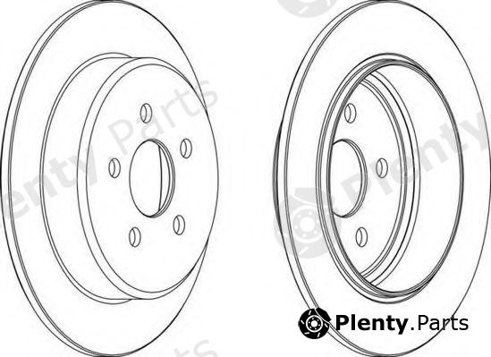  FERODO part DDF1026 Brake Disc