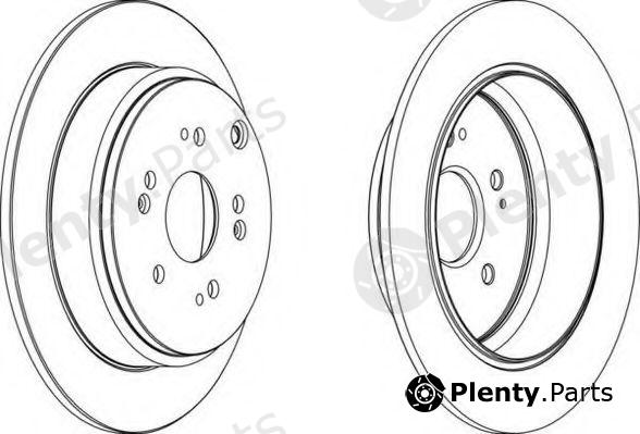  FERODO part DDF1860 Brake Disc