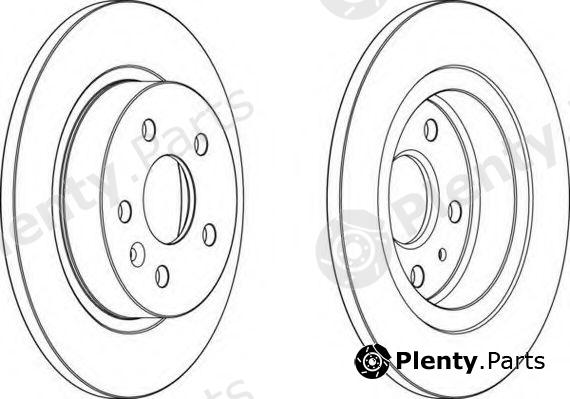  FERODO part DDF1872 Brake Disc