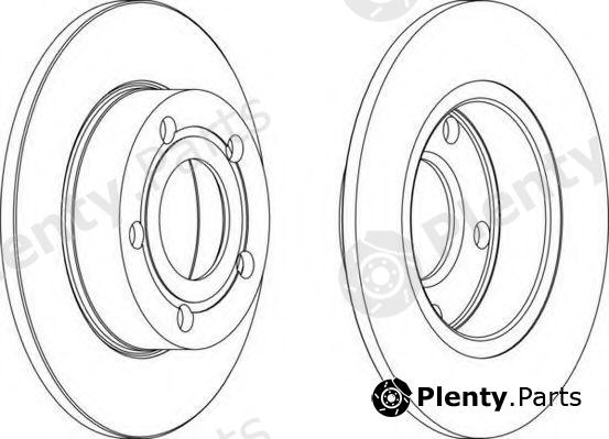  FERODO part DDF323 Brake Disc
