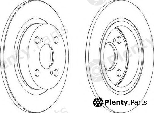  FERODO part DDF401 Brake Disc