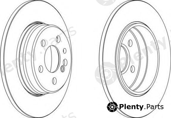  FERODO part DDF560 Brake Disc