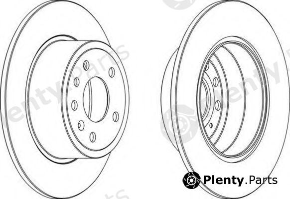  FERODO part DDF811 Brake Disc