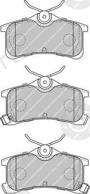  FERODO part FDB1895 Brake Pad Set, disc brake