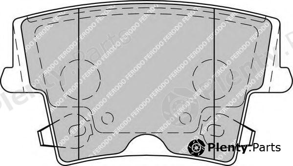  FERODO part FDB1953 Brake Pad Set, disc brake