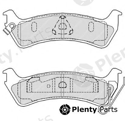  FERODO part FDB1549 Brake Pad Set, disc brake