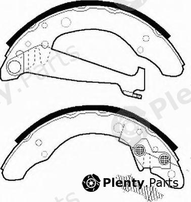  FERODO part FSB408 Brake Shoe Set